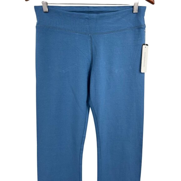 Fishers Finery Pant Legging Size Large L Women Blue Pocket Stretch Pocket New - Picture 2 of 8